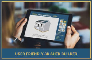 Old Hickory Buildings proprietary 3D Shed Builder