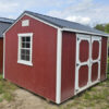 259: Utility Shed 10x12 Barn Red with White Trim SOLD