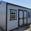 A374 Utility 10x16 Steely Grey with Black Trim - no permit required SOLD