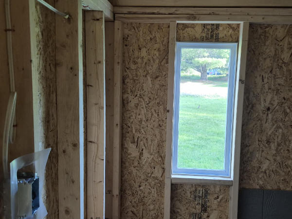 PROFESSIONALLY WIRED! Deluxe Playhouse on Lofted Barn 12x40 Rosemary Green with Beige Trim and Dark Brown Roof - a permit is easy - Image 11