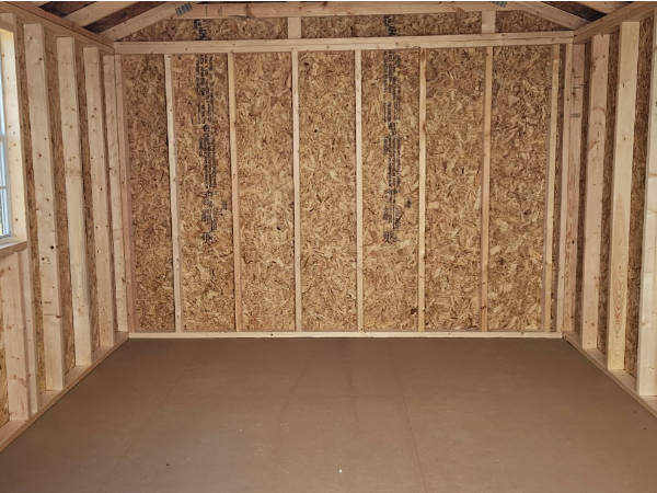 B2065 Utility Shed 10x12 Black with Charcoal Grey roof - no permit required - Image 6