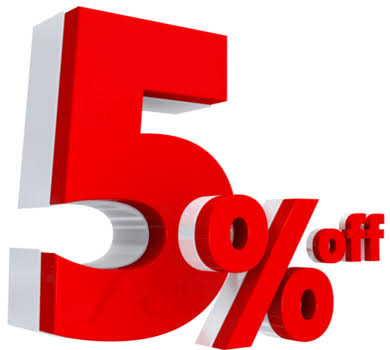 5% Off